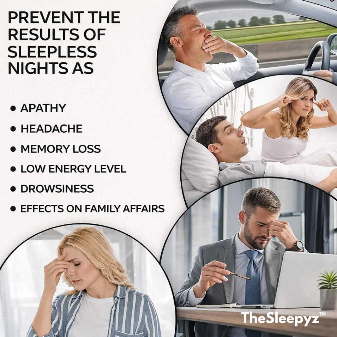 TheSleepyz™ Anti-Snore Sleep Device – Breathe Better, Sleep Deeper